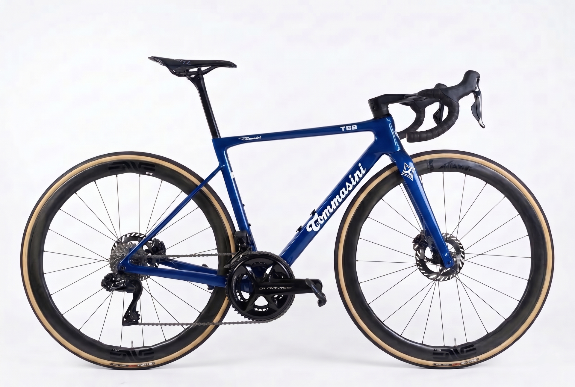 Tommasini T68 — Blu Racing, Blu Racing frame · White decals